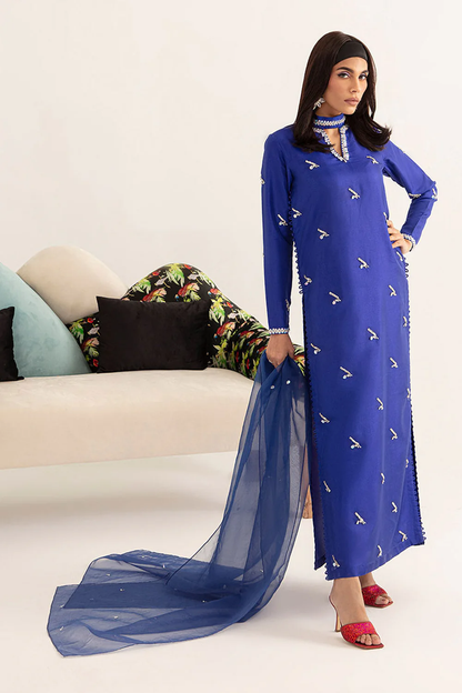 Moon Blue Long Shirt (Leftover)