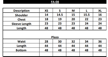 Trouser Only - Organza Layering Flared (Leftover)