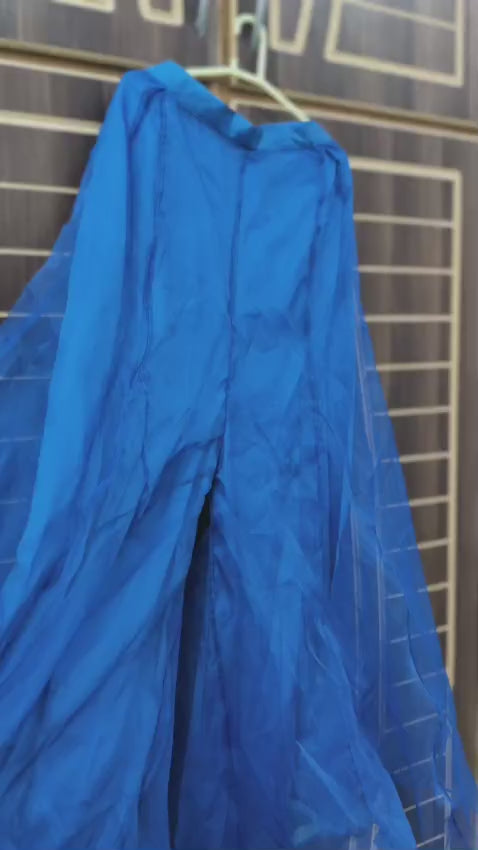 Trouser Only - Organza Layering Flared (Leftover)